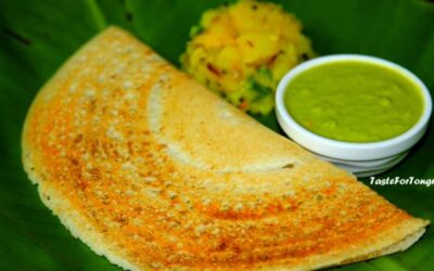 Rice & Black Gram Dosa – South Indian